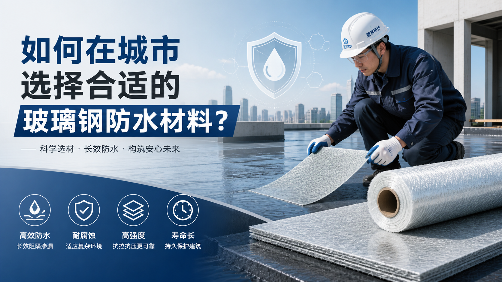 如何在定西选择合适的玻璃钢防水材料？